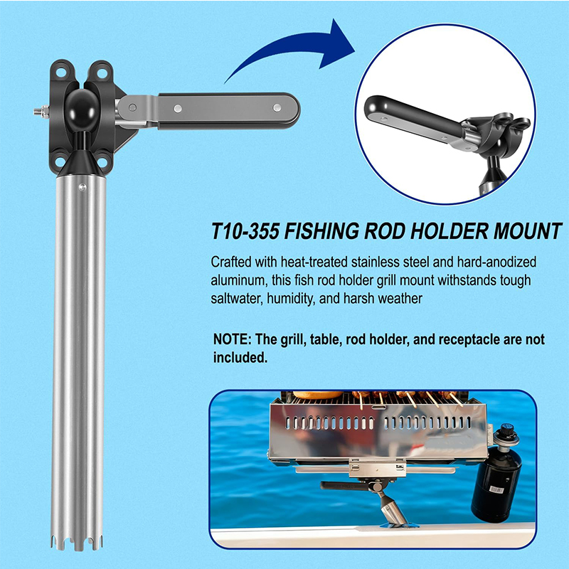 All-Angle Adjustable Fish Rod  - Fishing Rod Boat ulasan dan harga