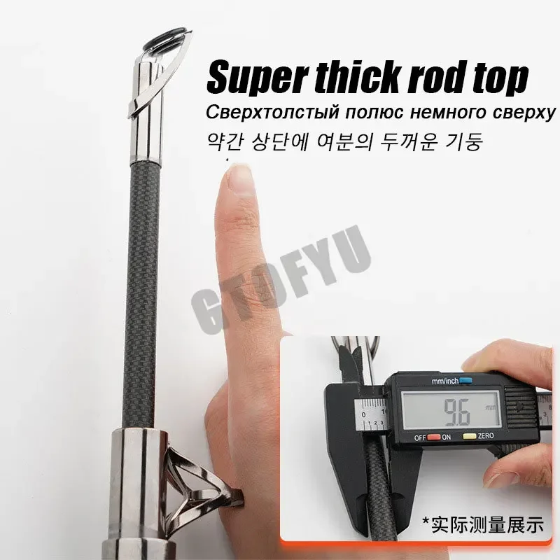 Carbon Fishing Rod 50kg Superh - Fishing Rod Surf ulasan dan harga