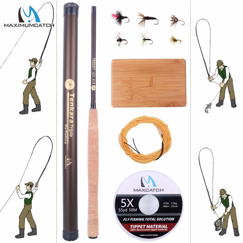 Maximumcatch 9-13FT V-Tenkara  - Fishing Rod Case ulasan dan harga