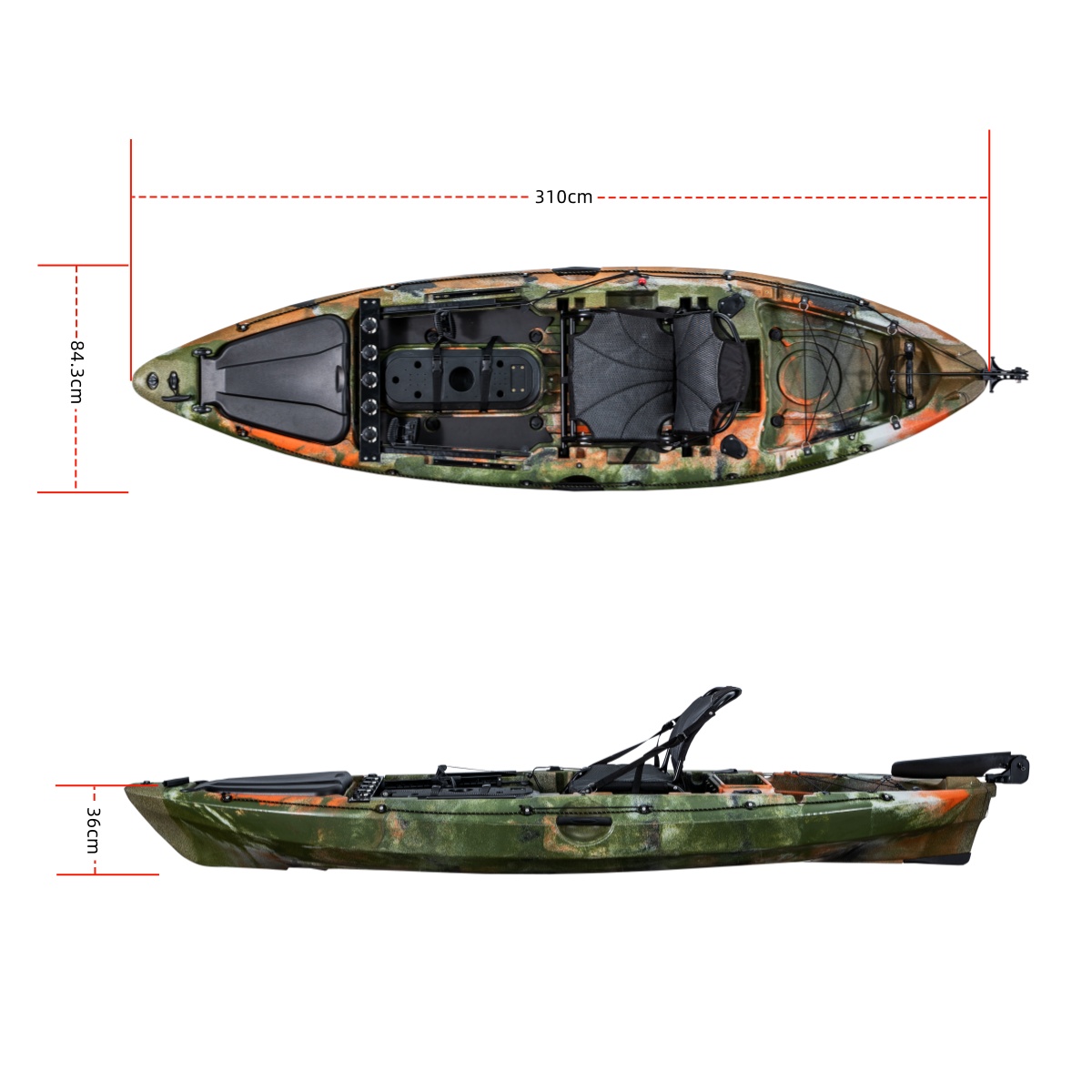 First-class Single Fishing Kay - Fishing Rod Boat ulasan dan harga