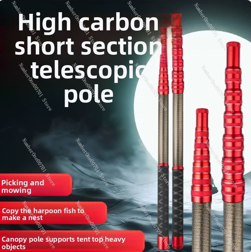 Short section ultra light, har - Fishing Rod Telescopic ulasan dan harga