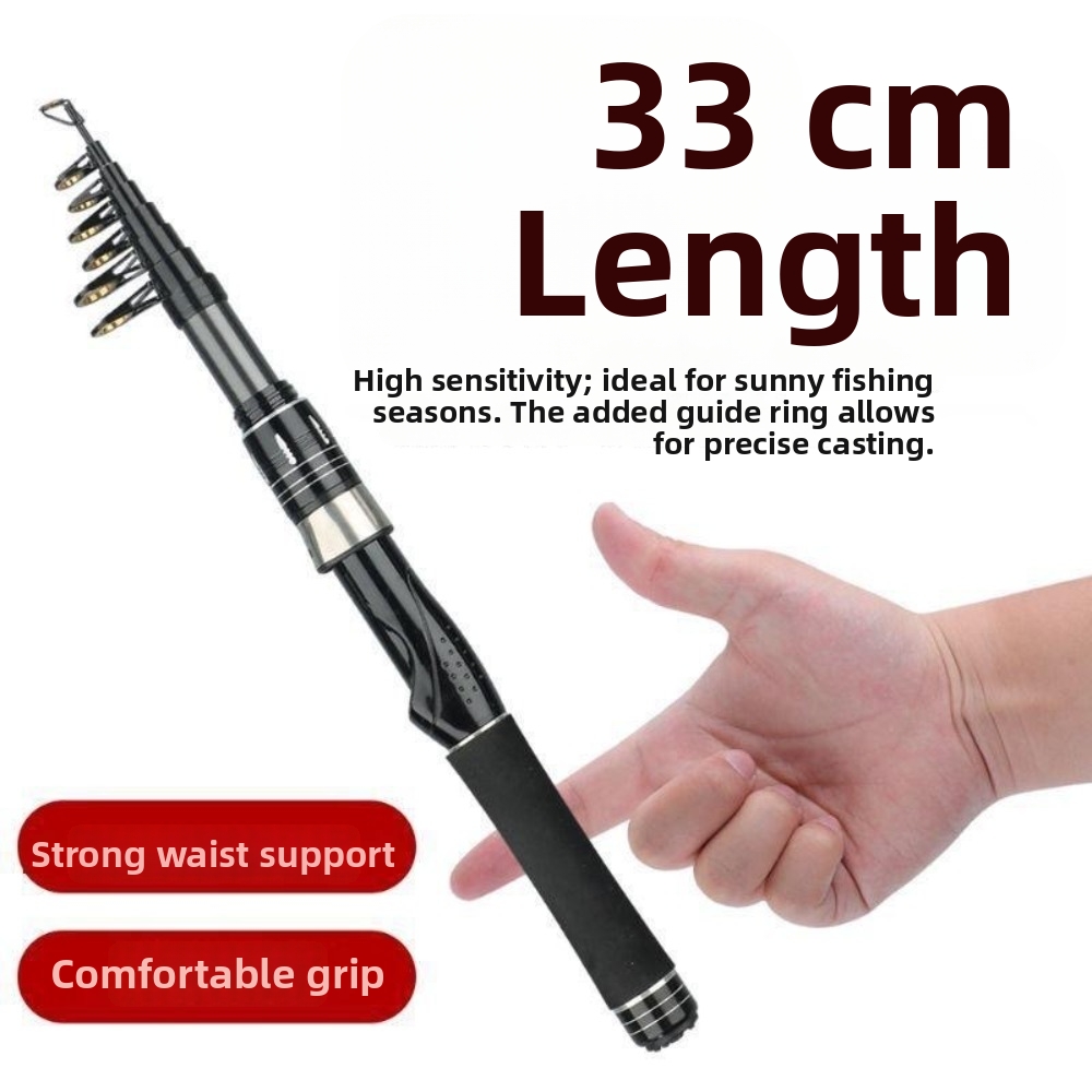 30T Carbon Fiber Retractable F - Fishing Rod Surf ulasan dan harga