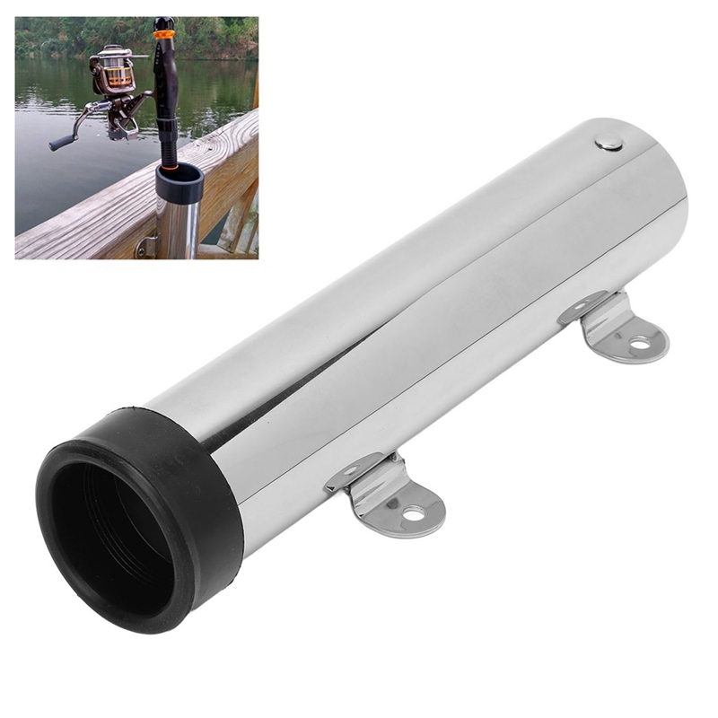 Stainless Steel Wall Rod Holde - Fishing Rod Boat ulasan dan harga